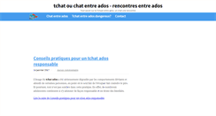 Desktop Screenshot of entre-ados.com